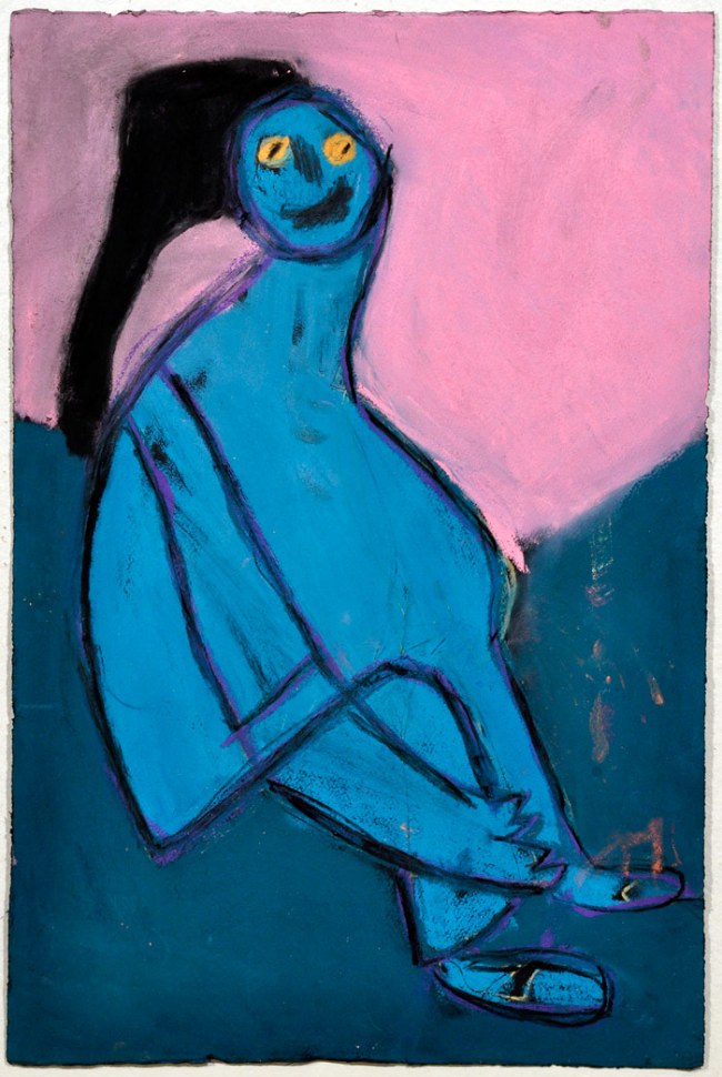 Cameron Noble. 'Not titled (Blue Lady)' 2011