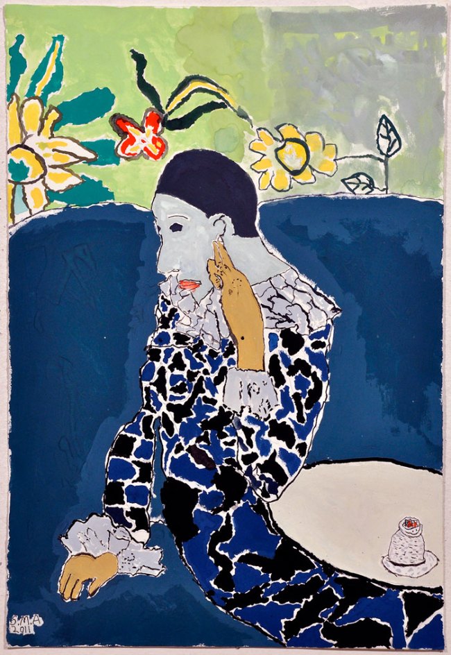 Steven Ajzenberg (Australian, b. 1964) 'Harlequin' 2010