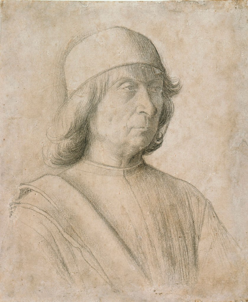 Gentile Bellini (Italian, 1429-1507) 'Self-portrait' c. 1496
