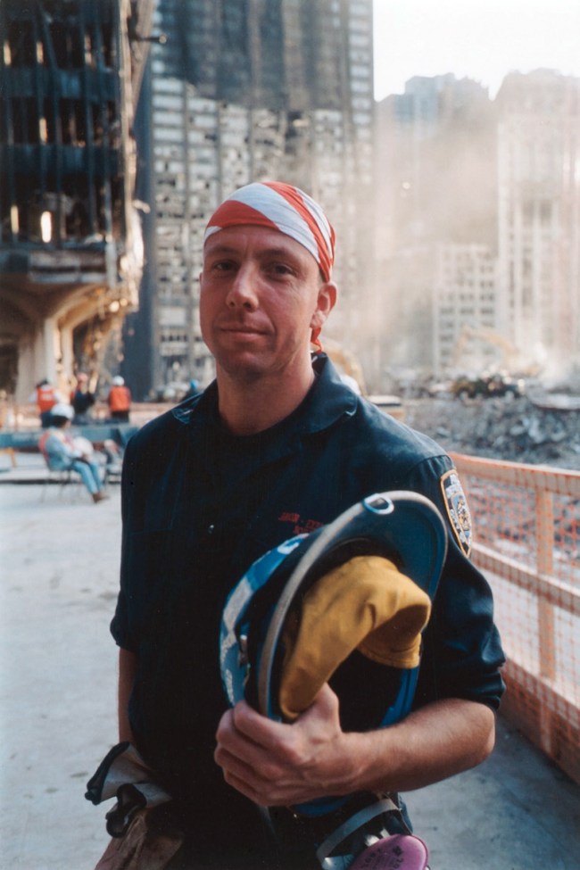 Joel Meyerowitz (American, b. 1938) 'Explosion Squad Detective' 2001