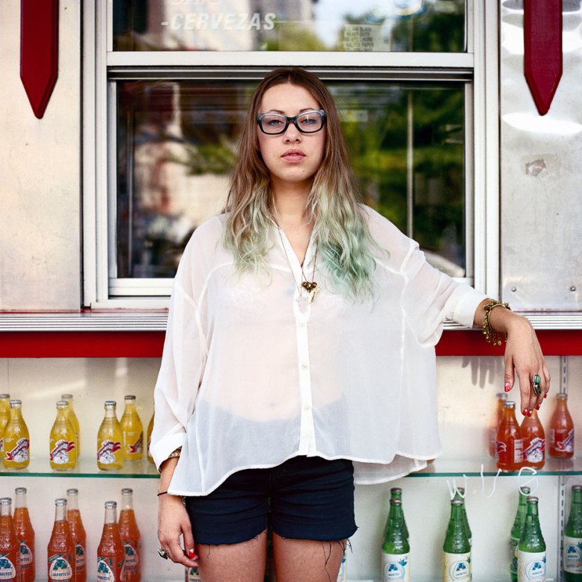 Selina Ou (Australian born Malaysia, b. 1977) 'Raquel, Waitress and Fashion Designer, Nolita, New York' 2011