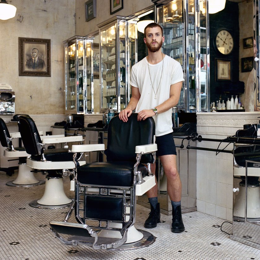 Selina Ou (Australian born Malaysia, b. 1977) 'Tim, Hair Stylist, Lower East Side, New York' 2011