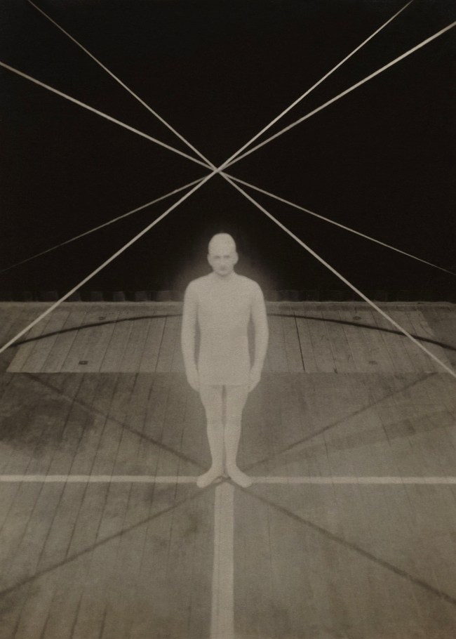 Irene Bayer (American, 1898-1991) 'No title (Man on stage)' c. 1927