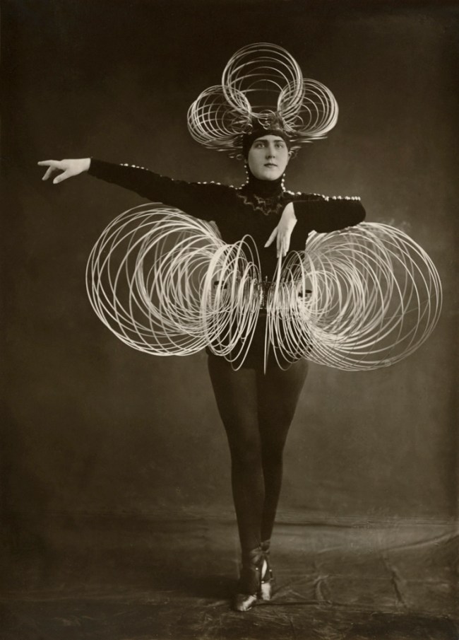 Karl Grill (German active Donaueschingen, Germany 1920s) 'Untitled [Spiral Costume, from the Triadic Ballet]' c. 1926-1927