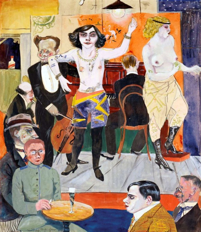 Rudolf Schlichter (German, 1890-1955) 'Tingle tangel' 1919-1920