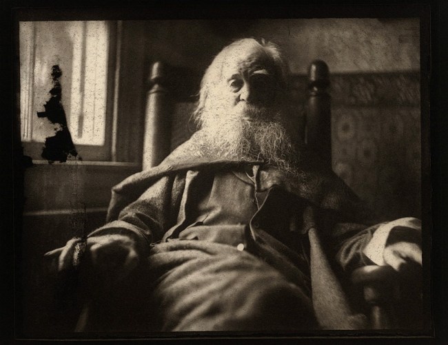 Thomas Eakins (American, 1844-1916) 'Walt Whitman' (American, 1818-1892) 1891 