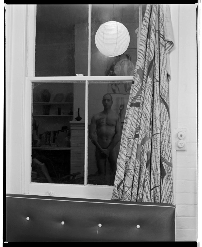 Marcus Bunyan (Australian, b. 1958) 'Self-portrait, reflection' 1992