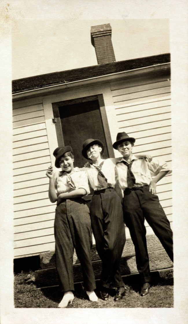 Artist unknown (American). '[Three women]' c. 1910s
