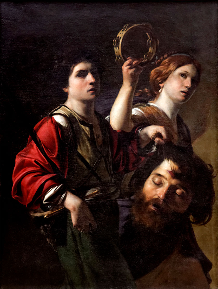 Bartolomeo Manfredi (Italian, 1582-1622) 'David and Goliath (The Triumph of David)' c. 1615 Bartolomeo Manfredi (Italian, 1582-1622) 'David and Goliath (The Triumph of David)' c. 1615