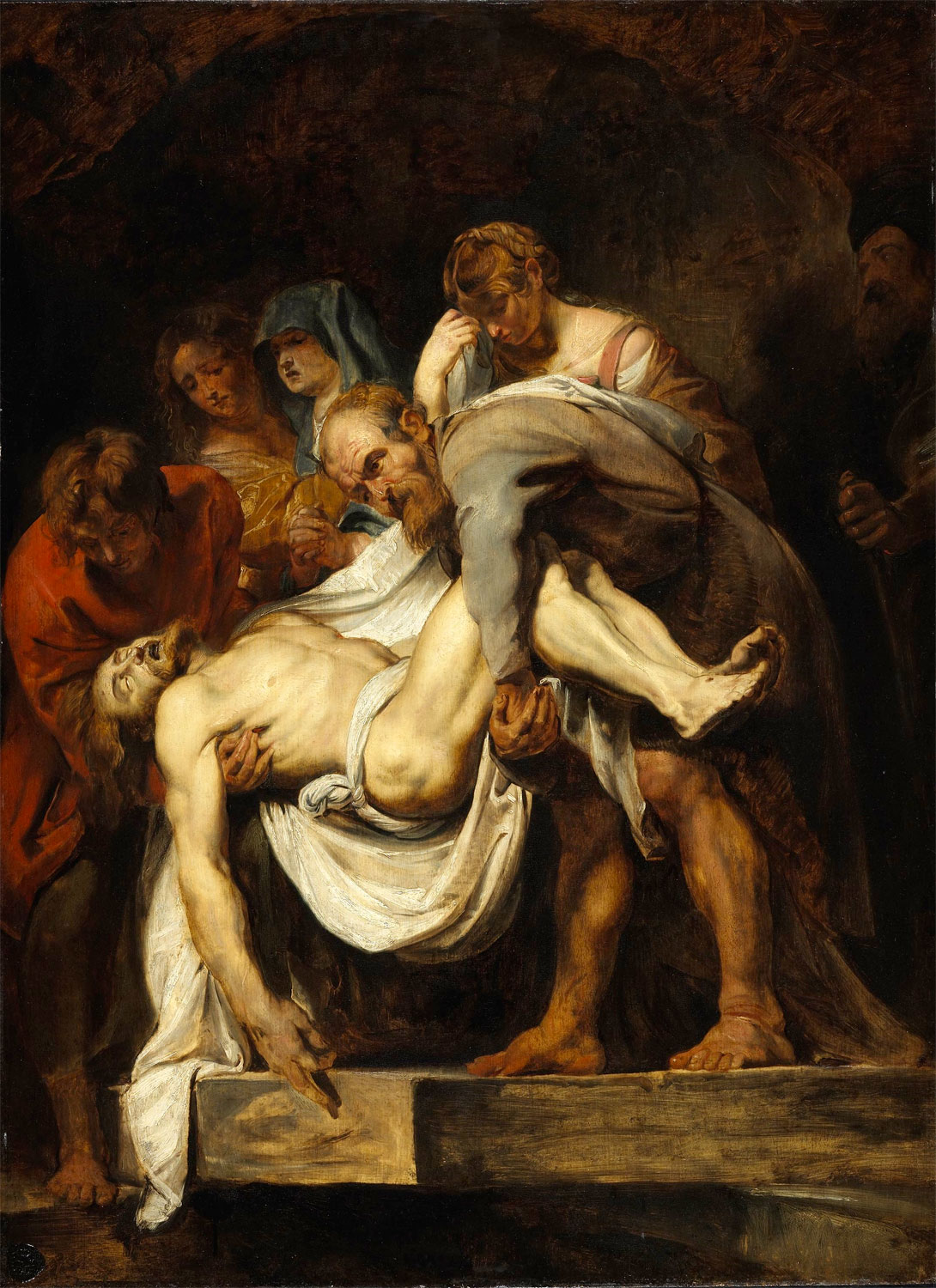 Peter Paul Rubens (Flemish, 1577-1640) 'The Entombment' c. 1612-1614 Peter Paul Rubens (Flemish, 1577-1640) 'The Entombment' c. 1612-1614