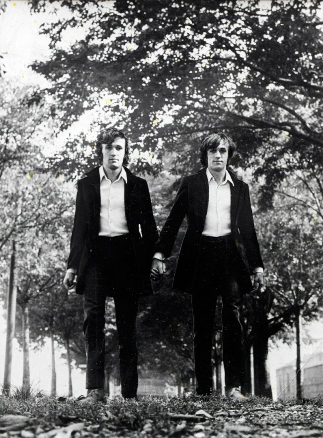 Alighiero Boetti (Italian, 1940-1994) 'Twins (Gemelli)' September 1968