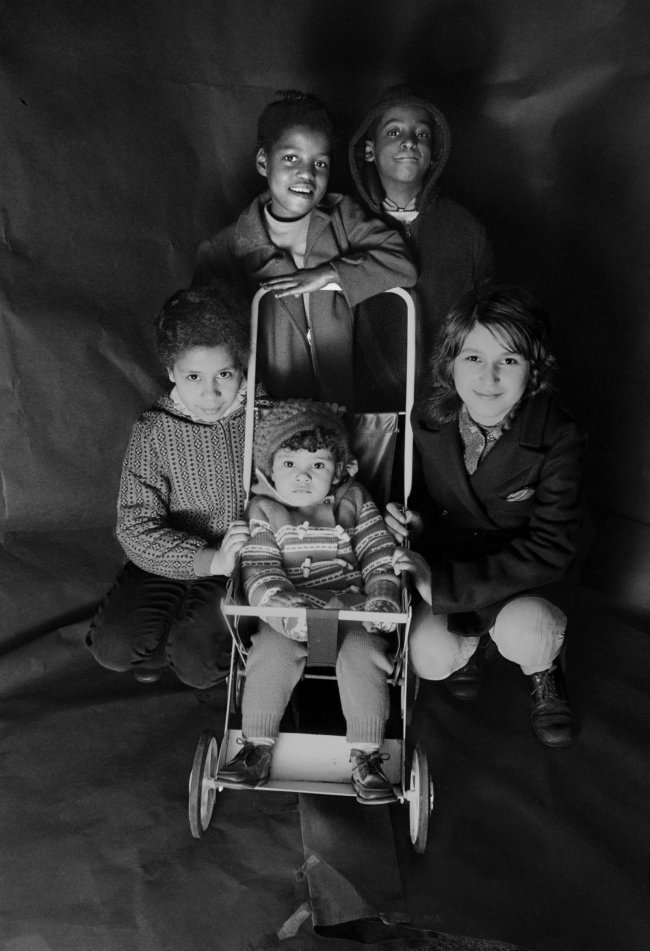 Daniel Meadows (British, b. 1952) From 'The Shop on Greame Street' portrait series, Moss Side, Manchester 1972