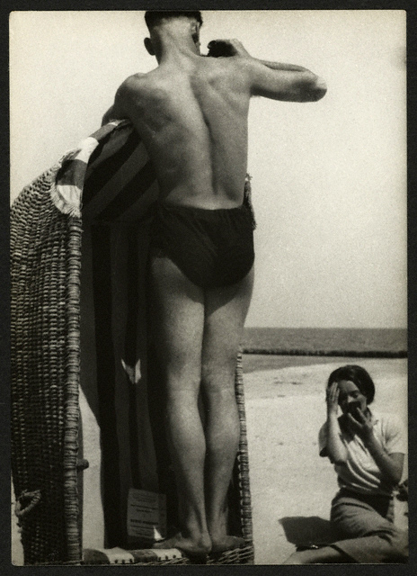 Lyonel Feininger (American, 1871-1956) 'On the Lookout, Deep an der Rega' 1932
