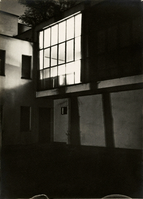 Lyonel Feininger (American, 1871-1956) '"Moholy’s Studio Window" around 10 p.m.' 1928