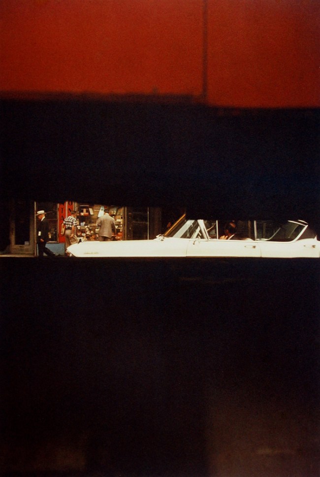 Saul Leiter (American, 1923-2013) 'Through Boards' 1957