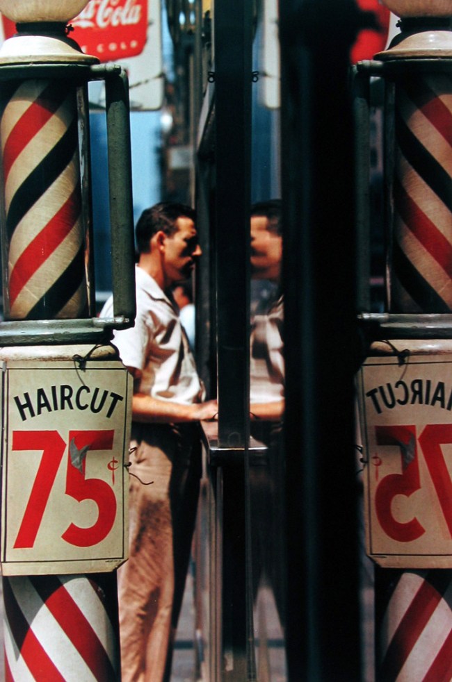 Saul Leiter (American, 1923-2013) 'Haircut' 1956