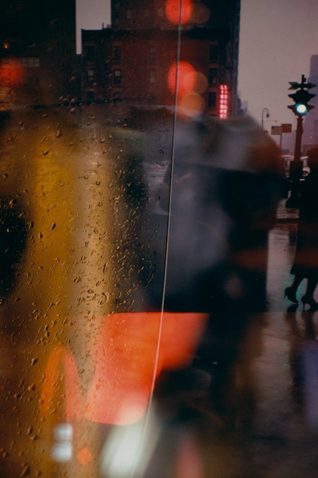 Saul Leiter (American, 1923-2013) 'Walk with Soames' Nd