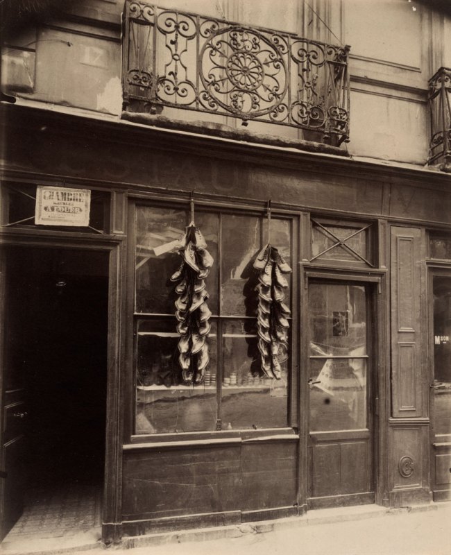 Eugène Atget (French, 1857-1927) 'Balcon, 17 rue du Petit-Pont' 1913