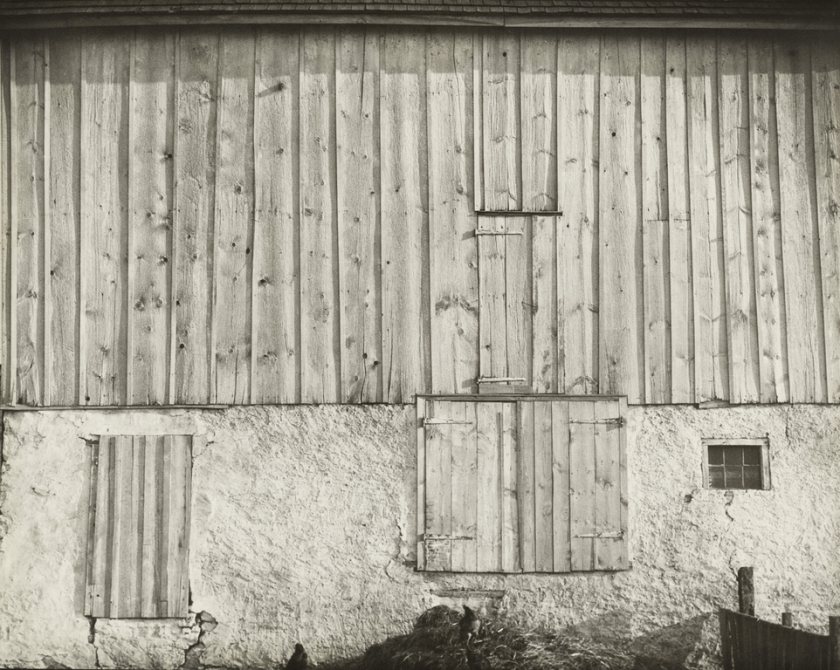 Charles Sheeler (American, 1883-1965) 'Side of a White Barn, Pennsylvania' 1917