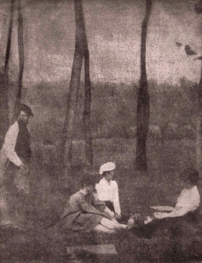 Gertrude Kasebier (American, 1852-1934) 'Serbonne' 1902, printed 1903