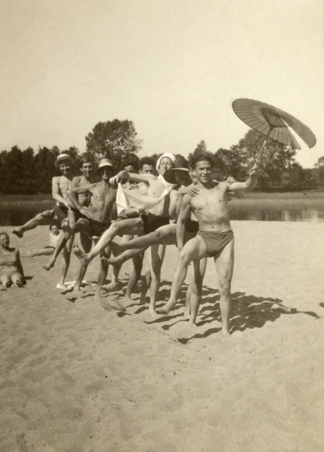 Irene Bayer-Hecht (American, 1898-1991) 'Untitled [Students on the Shore of the Elbe River, near Dessau]' 1925