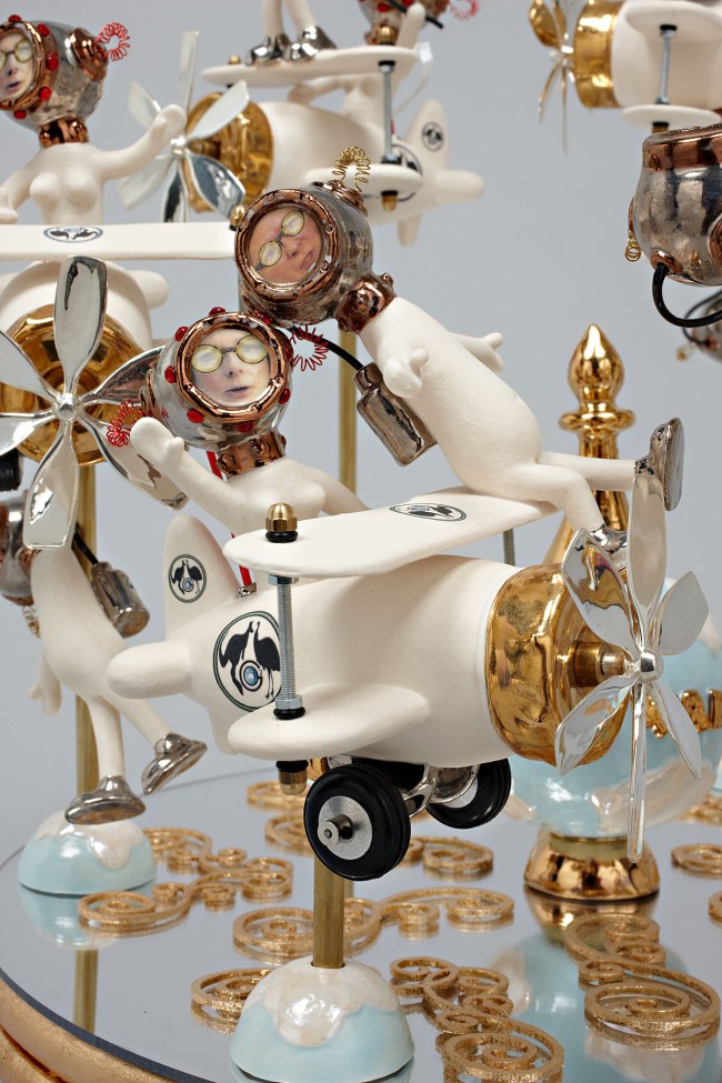 Robyn Hosking (Australian, b. 1948) 'The Wing Walker' 2011 (detail)