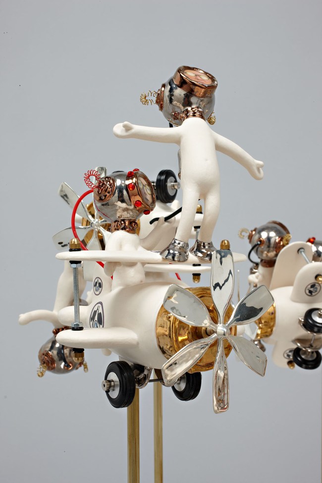 Robyn Hosking (Australian, b. 1948) 'The Wing Walker' 2011 (detail)