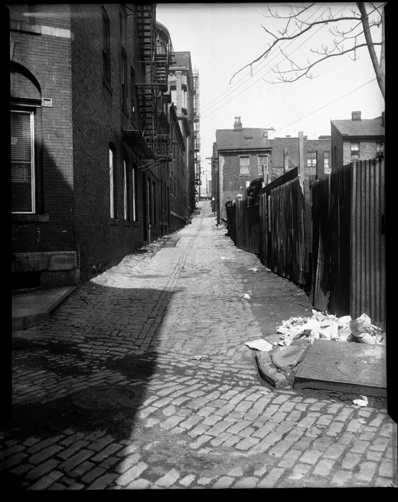 Teenie Harris (American, 1908-1998) 'Deserted Alley' 1946-1970