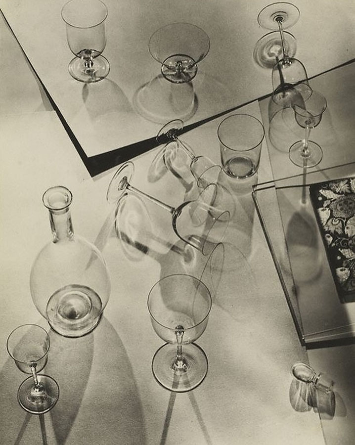 Walter Peterhans (German, 1897-1960) 'Untitled (Composition with Nine Glasses and a Decanter)' 1929-1933