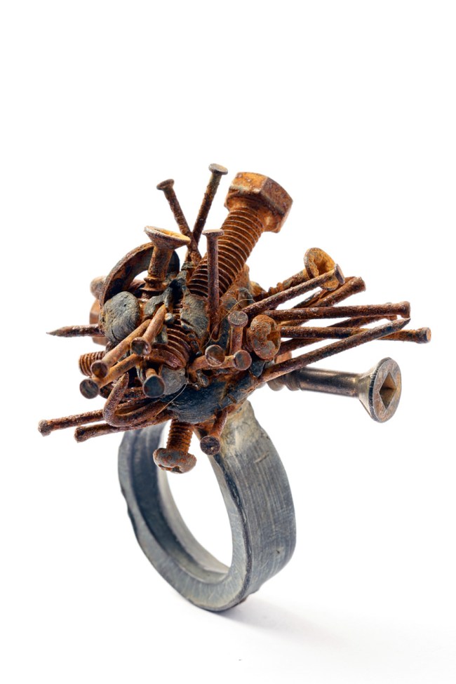 Karl Fritsch (New Zealand born Germany, 1963) 'Screw ring' 2010