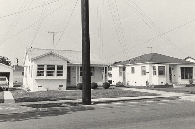 Henry Wessel Jr. (American, 1942-2018) 'Los Angeles' 1971