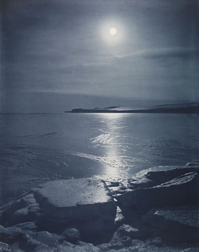 Herbert Ponting (British, 1870-1935) 'The Freezing of the Sea' 1911