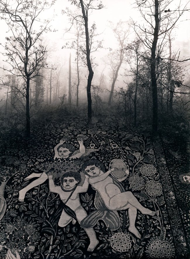 Jerry Uelsmann (American, 1934-2022) 'Untitled' 1976