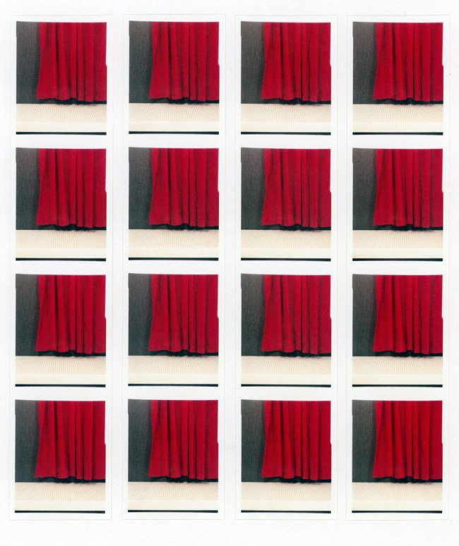 Jan Wenzel (German, b. 1972) 'Vohang (Curtain)' 2009