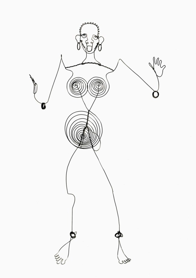 Alexander Calder (American, 1898-1976) 'Josephine Baker (III)' c. 1927
