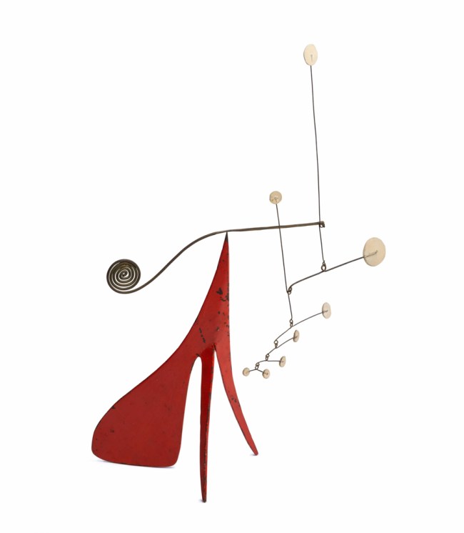 Alexander Calder (American, 1898-1976) 'Untitled' c. 1952