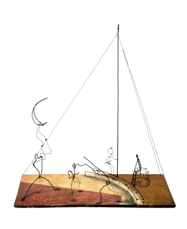 Alexander Calder (American, 1898-1976) 'Circus Scene' 1929