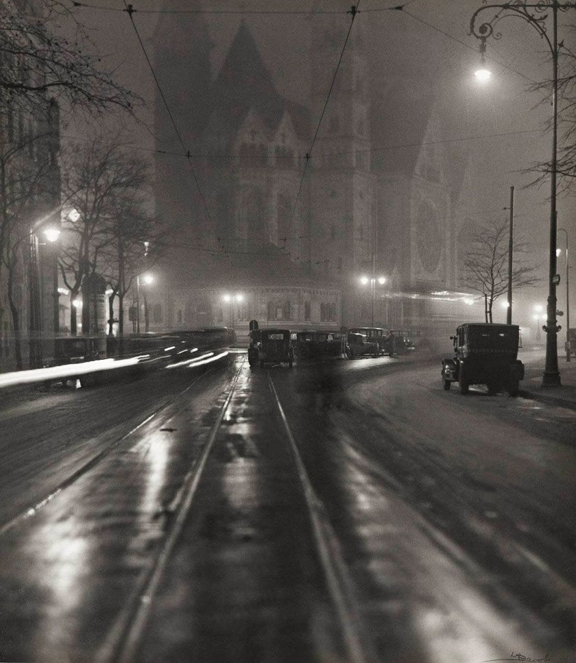 Lotte Jacobi (American, 1896-1990) 'Kaiser Wilhelm Memorial Church, Berlin' 1932