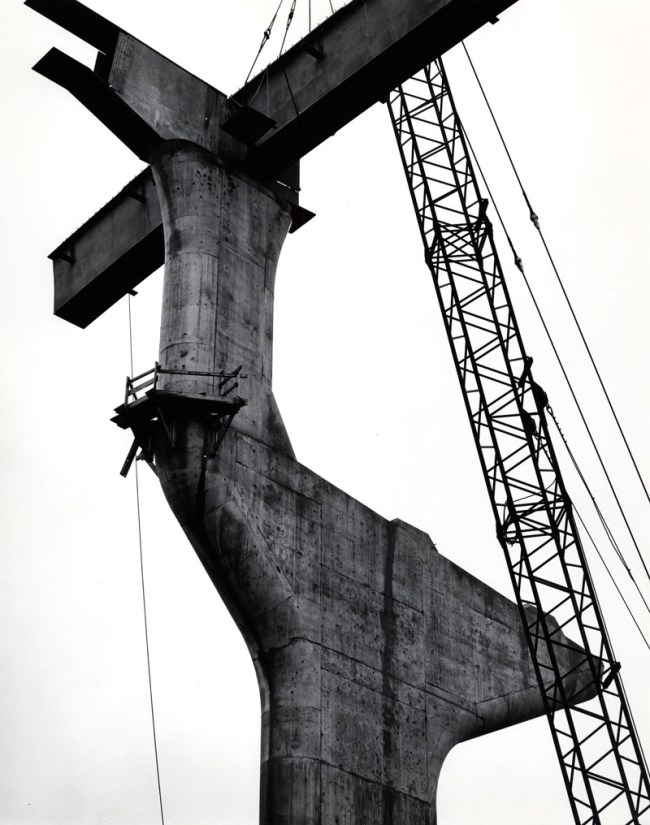 Brett Weston (American, 1911-1993) '(Untitled) Fremont Bridge, Portland' 1971