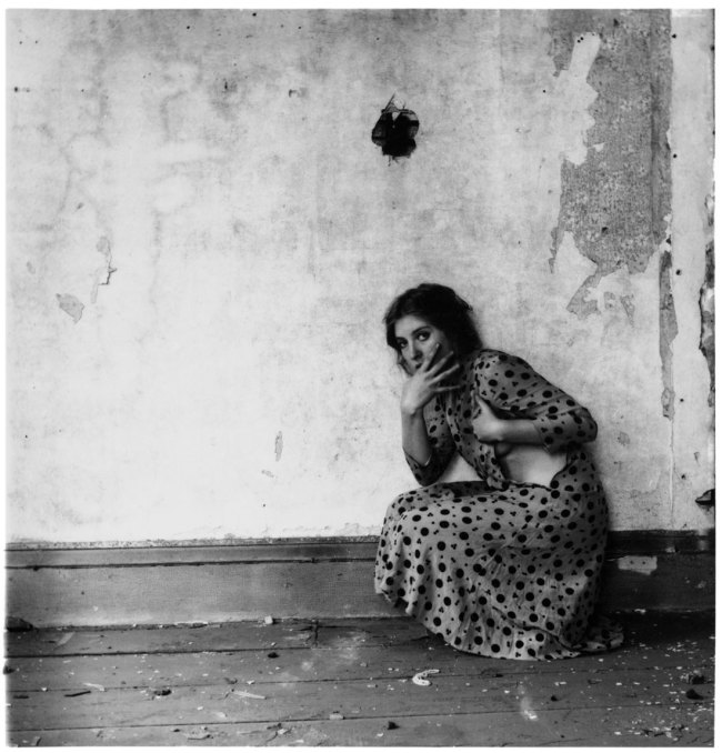 Francesca Woodman (American, 1958-1981) 'Polka Dots, Providence, Rhode Island' 1976