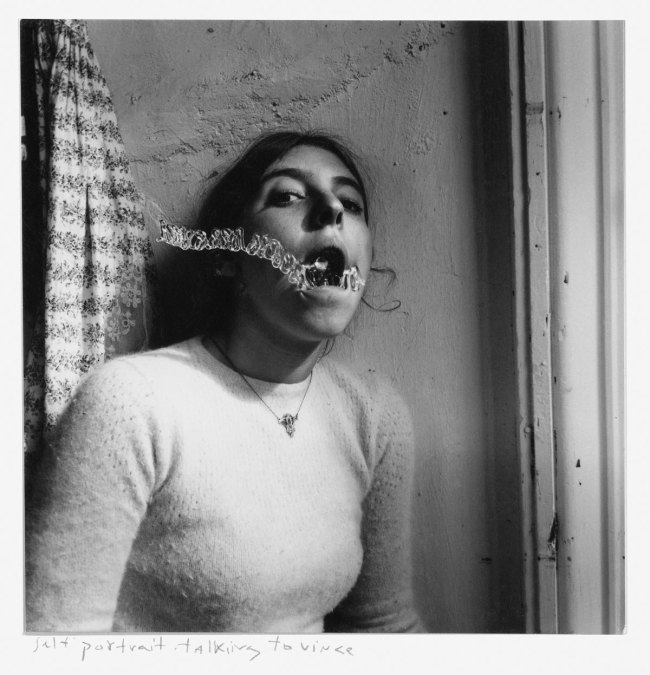 Francesca Woodman (American, 1958-1981) 'Self-Portrait talking to Vince' 1975-78