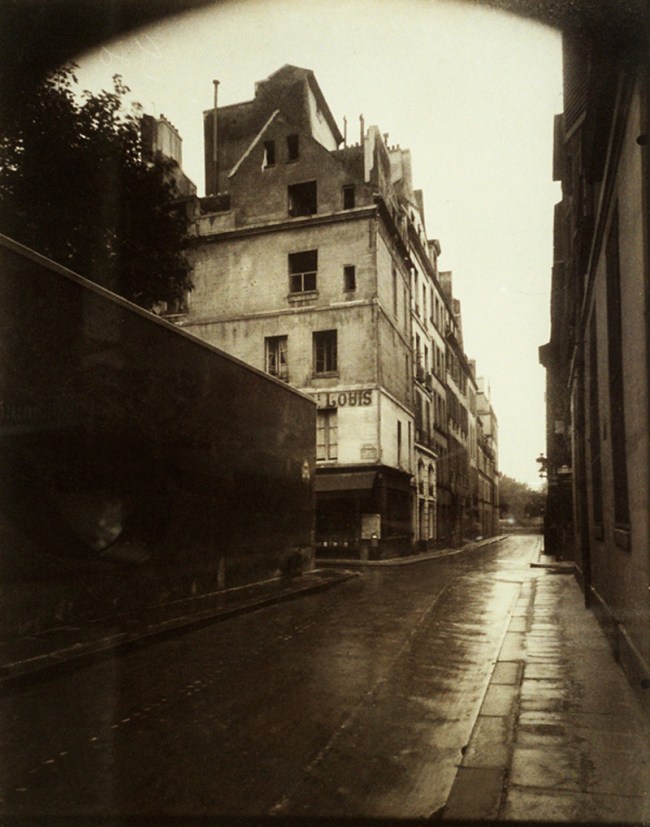 Eugène Atget (French, 1857-1927) 'Coin des rues Poulletier et Saint-Louis-en-l'île' c. 1915