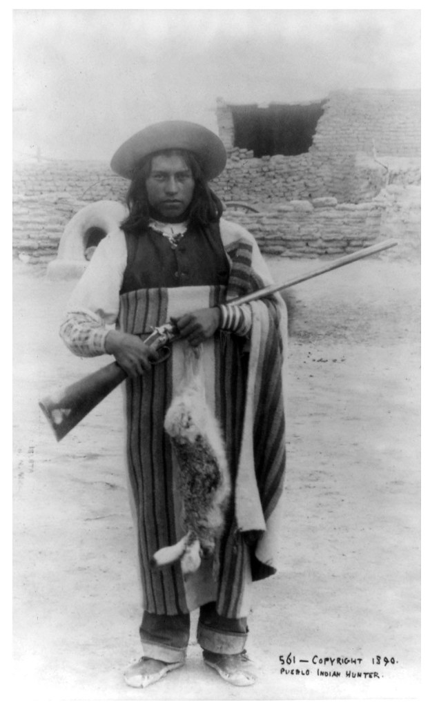 Charles Lummis (American, 1859-1928) 'Isleta hunter, Juan Diego' 1890