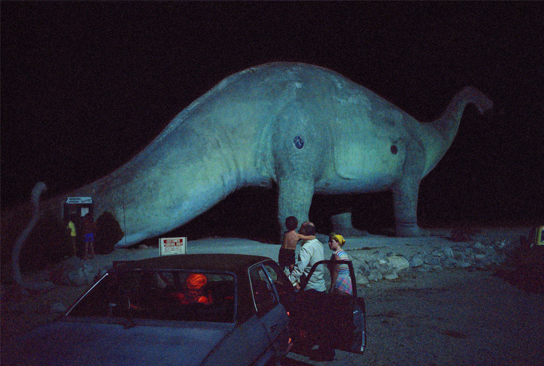 Wim Wenders (German, b. 1945) 'Dinosaur and Family, California' 1983 Wim Wenders (German, b. 1945) 'Dinosaur and Family, California' 1983
