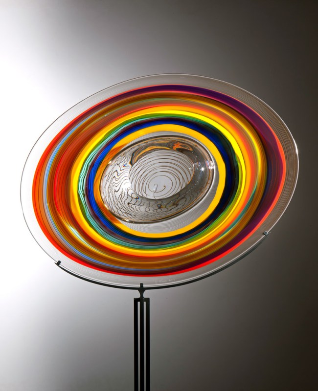 Lino Tagliapietra (Italian, b. 1934) 'Saturno' 2011