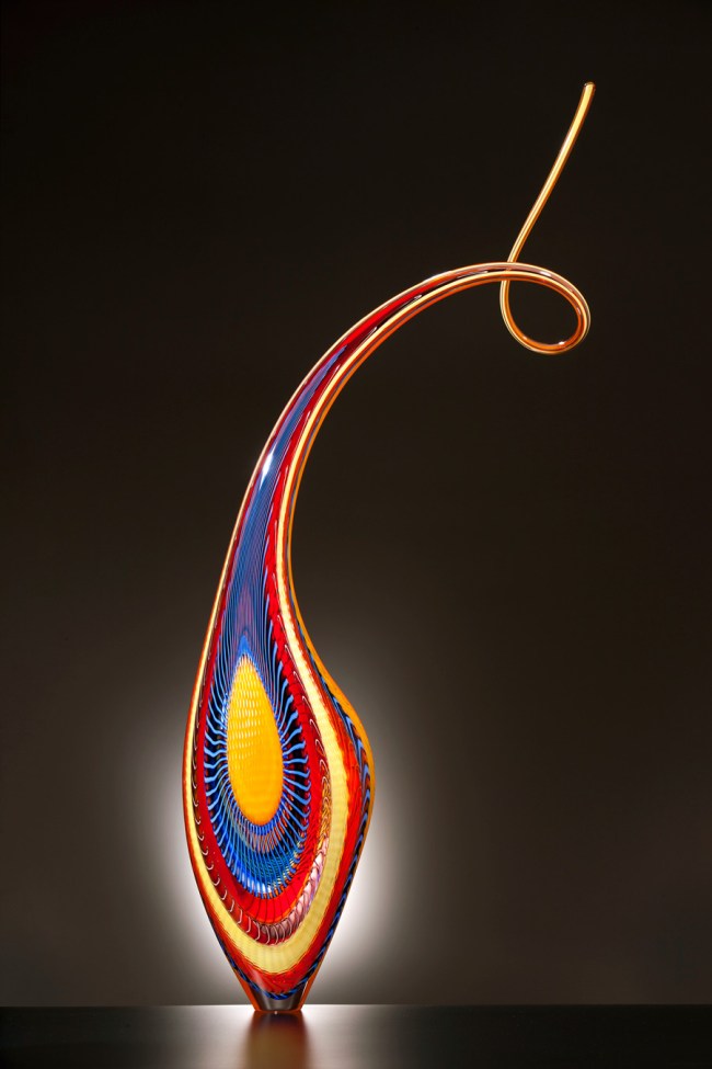 Lino Tagliapietra (Italian, b. 1934)  'Dinosaur' 2011