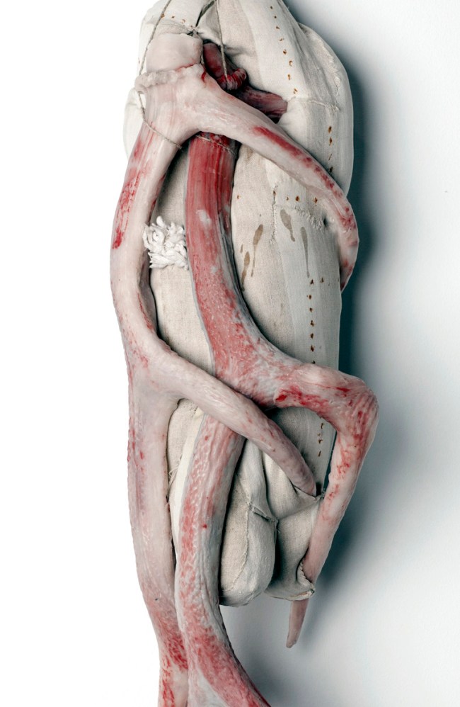 Berlinde De Bruyckere (Belgian, b. 1964) 'Romeu "my deer"' 2012 (installation view detail)