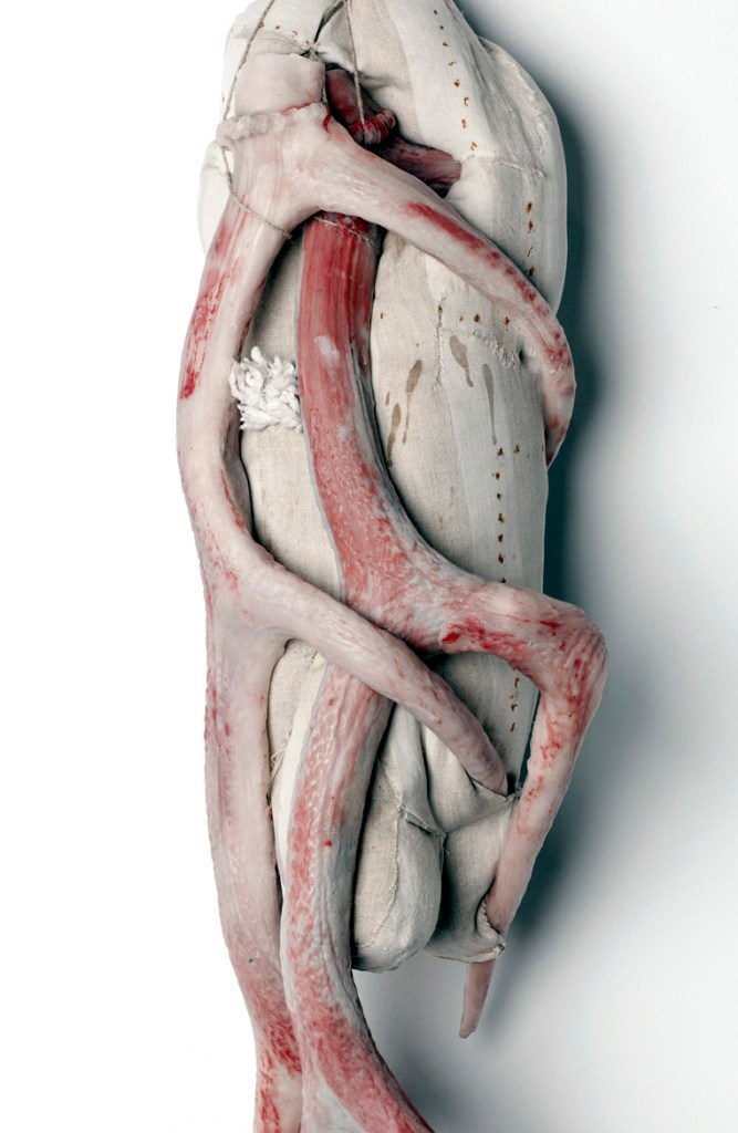 Berlinde De Bruyckere (Belgian, b. 1964) 'Romeu "my deer"' 2012 (installation view detail)