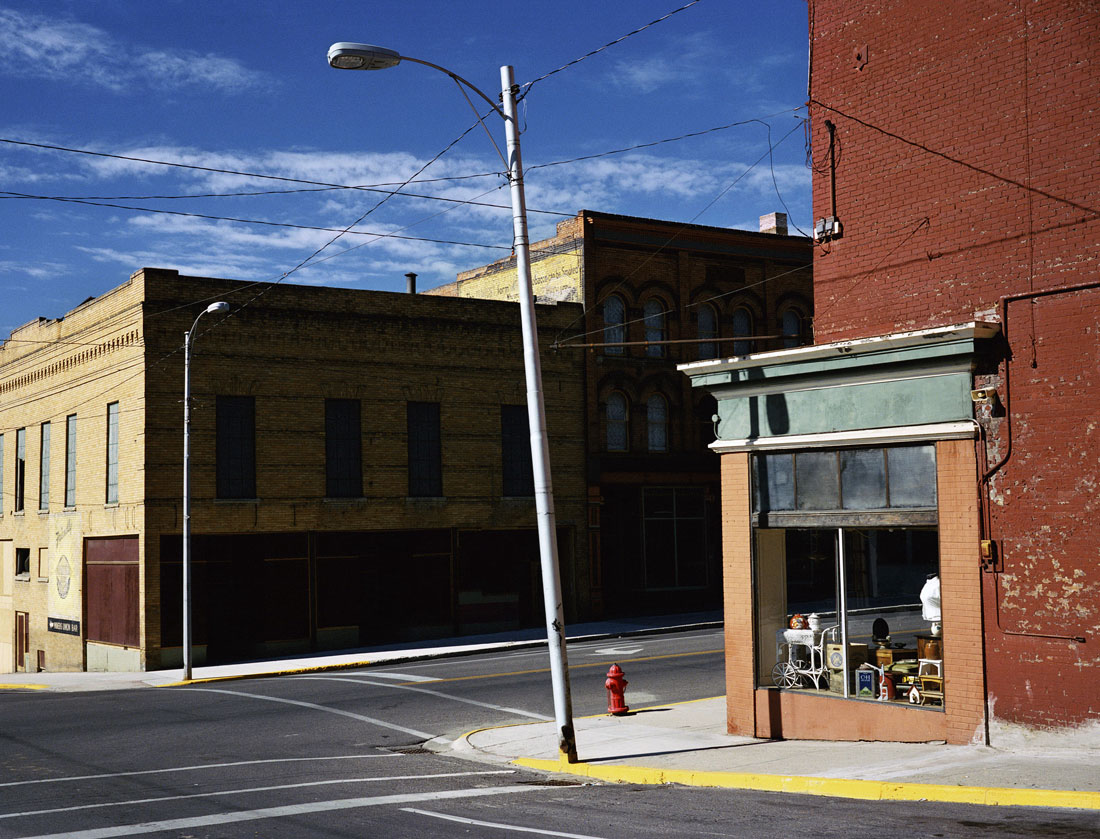 Wim Wenders (German, b. 1945) 'Street Corner Butte, Montana' 2003 Wim Wenders (German, b. 1945) 'Street Corner Butte, Montana' 2003