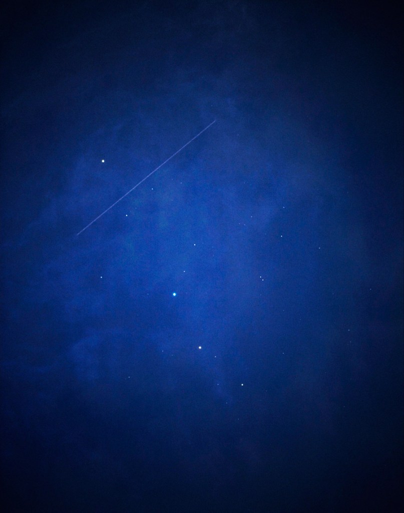 Trevor Paglen (American, b. 1974) 'LACROSSE/ONYX II Radar Imaging Reconnaissance Satellite Passing Through Draco (USA 69)' 2007
Trevor Paglen (American, b. 1974) 'LACROSSE/ONYX II Radar Imaging Reconnaissance Satellite Passing Through Draco (USA 69)' 2007